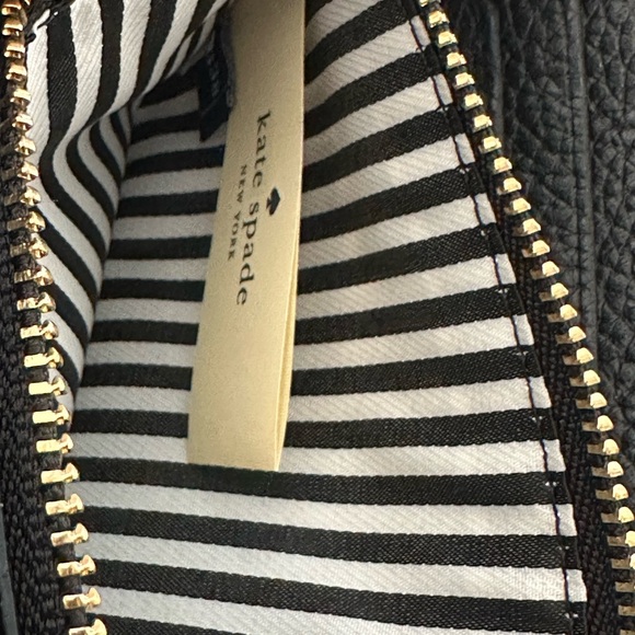 Kate Spade Black Pebble Leather Wallet - Picture 5 of 6